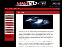 Tablet Screenshot of miamihid.com